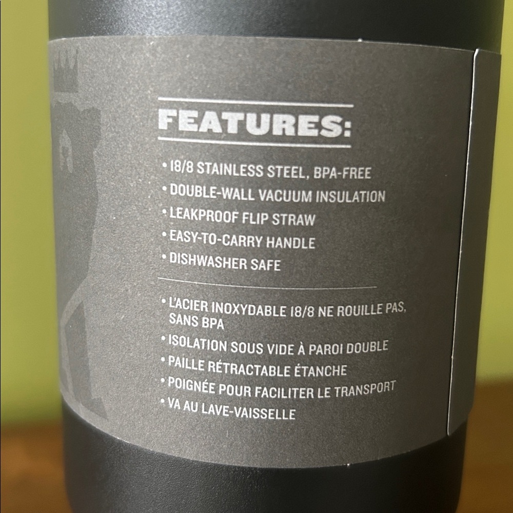 Black/Silver Stanley IceFlow Tumbler - Picture 4 of 8